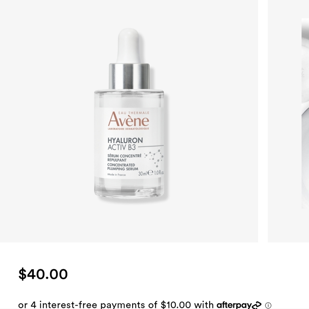 Avene Hyalaron B3 Serum & Hydrance Aqua gel multitasking moisturizer - Picture 4 of 10